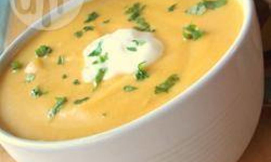 Рецепт овощного супа пюре с тыквой