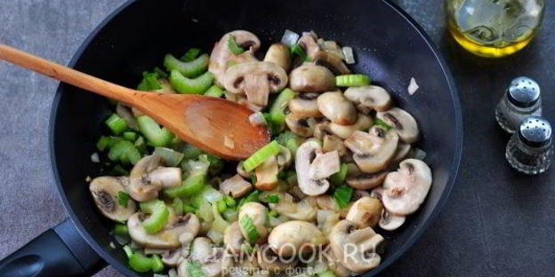 постный суп-пюре из шампиньонов