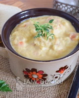 Сливочный суп-пюре из корневого сельдерея