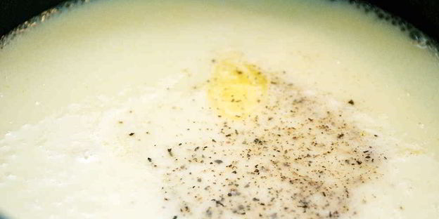 суп-пюре из кабачков со сливками