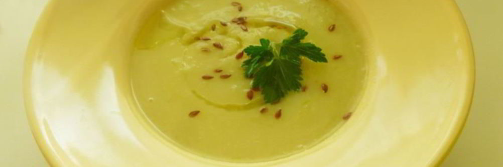 Суп-пюре из корневого сельдерея