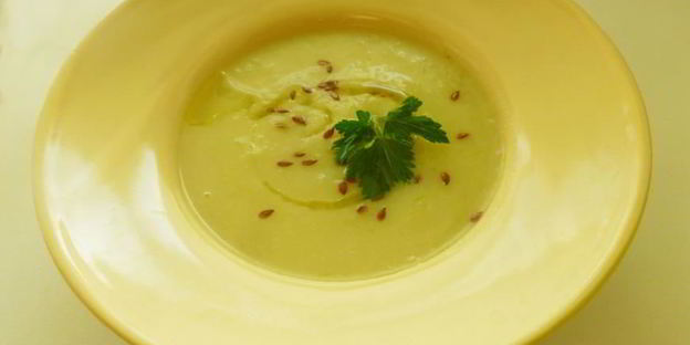 суп-пюре из корневого сельдерея