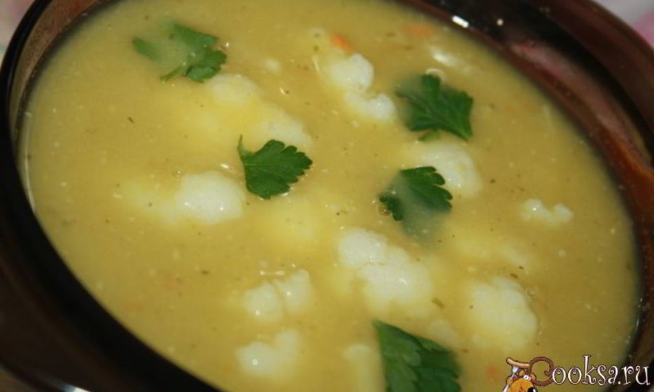 Рецепт супа-пюре из лука порея и чечевицы