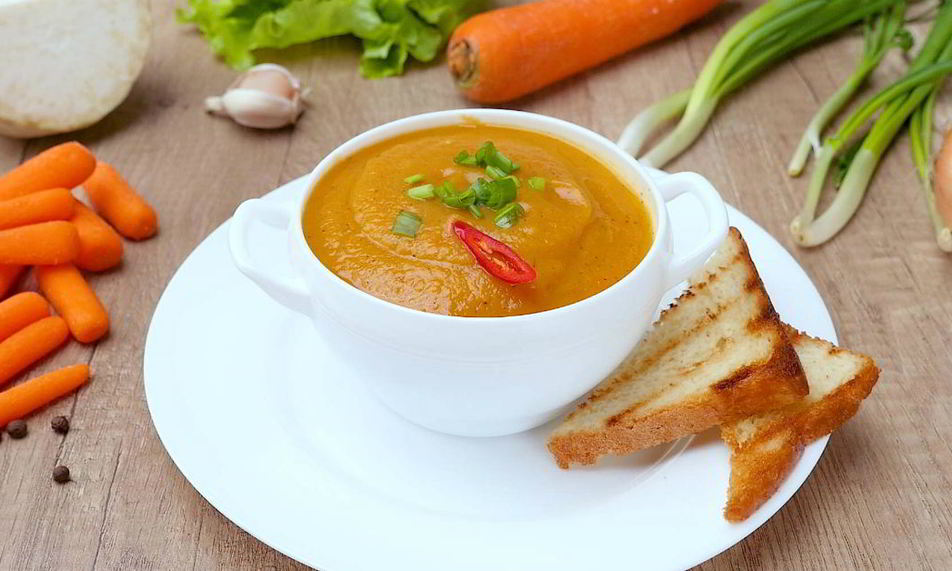 Рецепт супа-пюре из моркови