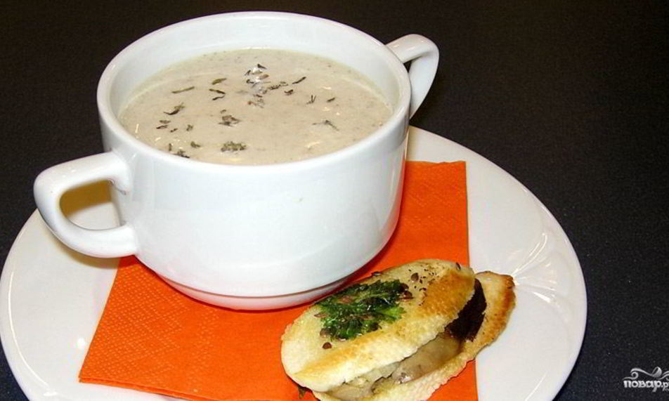 Рецепт супа-пюре из печени