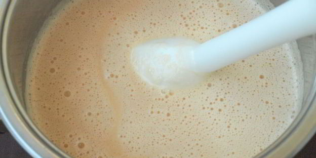 суп-пюре из риса с чечевицей