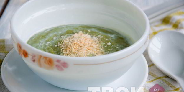 суп пюре из шпината