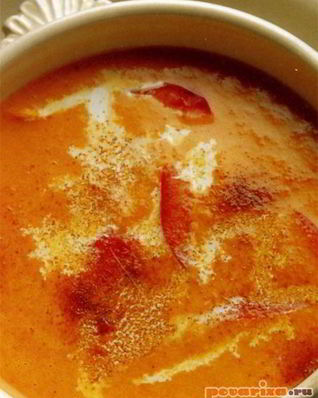 Суп-пюре из сладкого перца