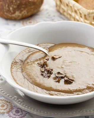 Суп пюре из сушеных грибов