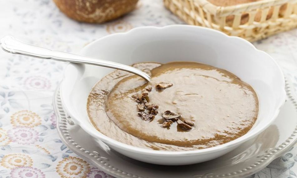 Рецепт супа пюре из сушеных грибов