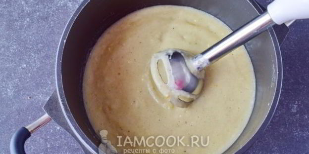 суп-пюре из цветной капусты со сливками