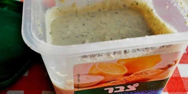 суп-пюре из тыквы с тахиной