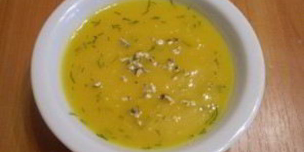 суп-пюре из тыквы со сливками