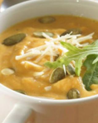 Суп-пюре из тыквы