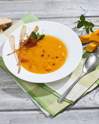 Суп-пюре с беконом