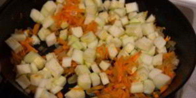 суп-пюре с копченой курицей