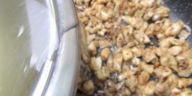 суп-пюре с курицей