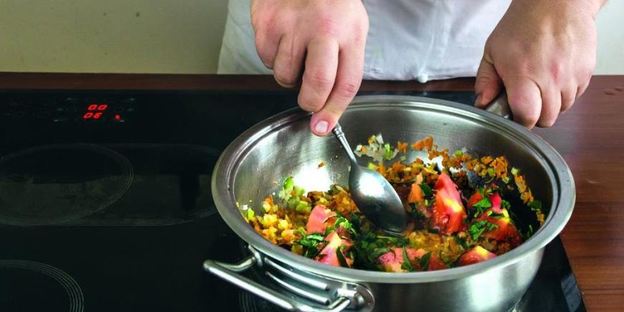 суп-пюре с мидиями