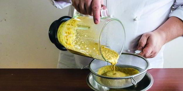 суп-пюре с мидиями