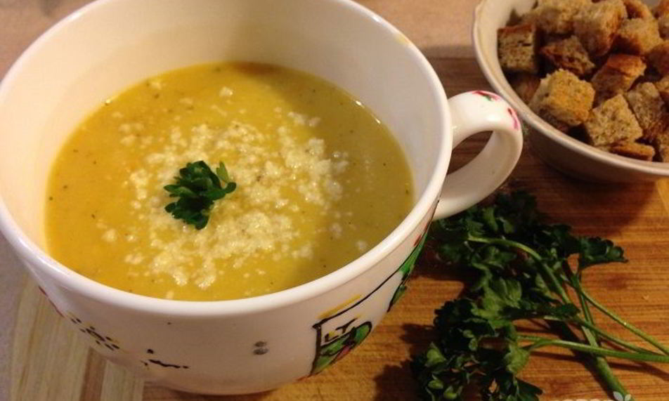 Рецепт супа-пюре с тыквой и сельдереем