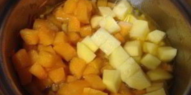 суп-пюре с тыквой и сельдереем