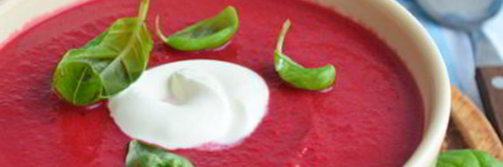 Свекольный суп-пюре