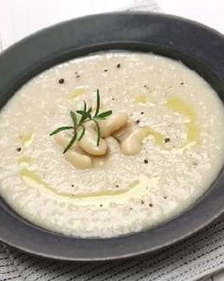 Тосканский фасолевый суп-пюре