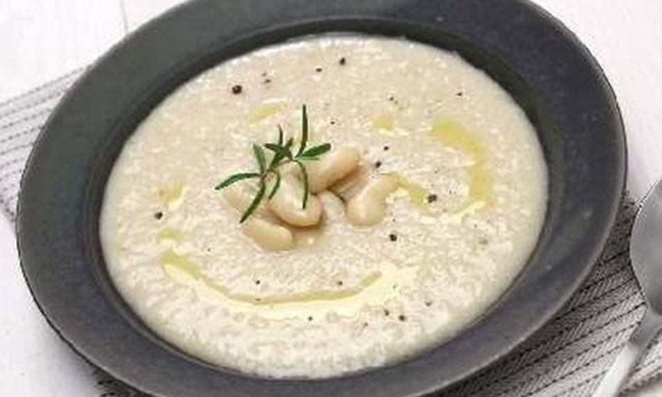 Рецепт тосканского фасолевого супа-пюре