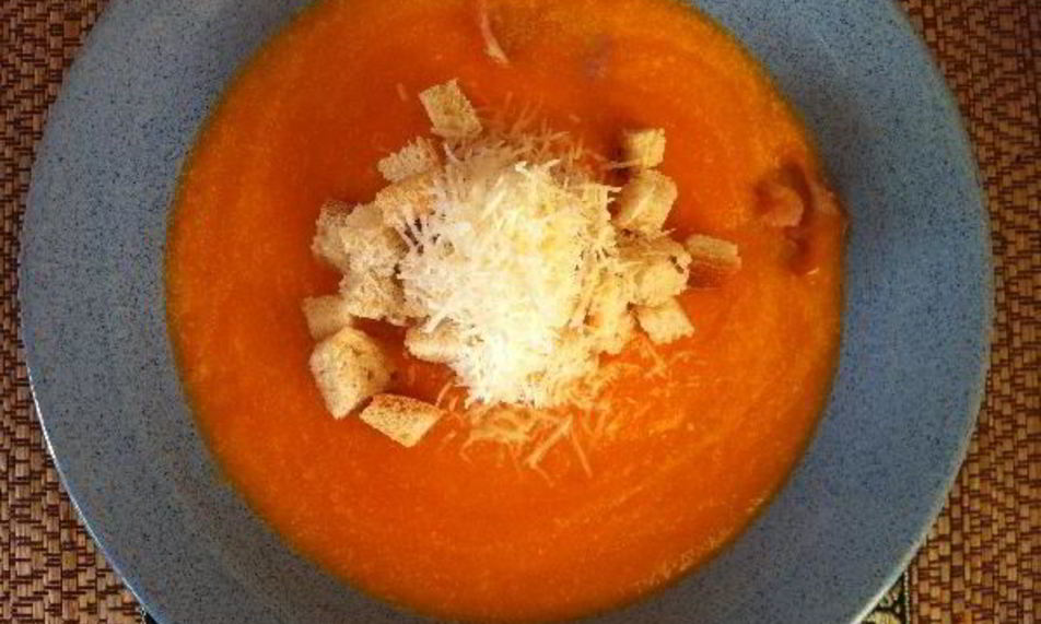 Рецепт тыквенного супа-пюре с беконом