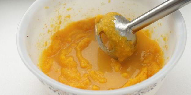 тыквенный суп-пюре с чечевицей