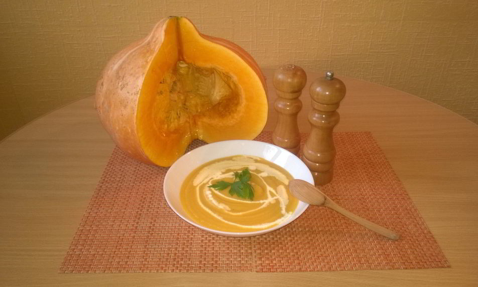 Рецепт тыквенного супа-пюре со сливками
