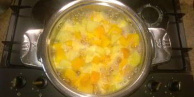 тыквенный суп-пюре со сливками