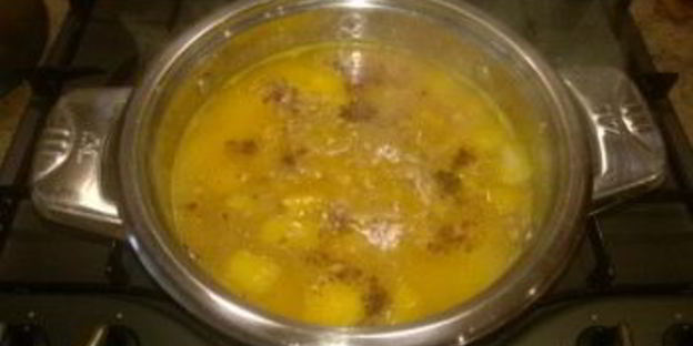 тыквенный суп-пюре со сливками