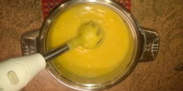 тыквенный суп-пюре со сливками