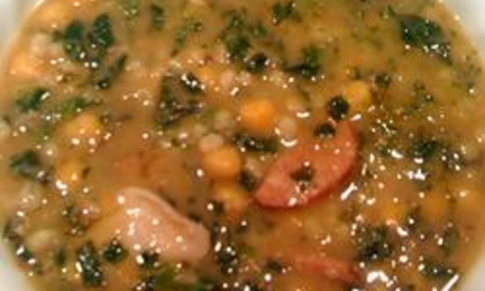 Рецепт супа с чечевицей и шпинатом в скороварке