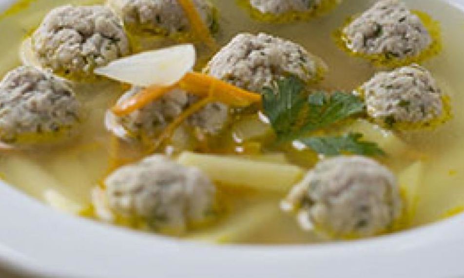 Рецепт супа с фрикадельками из говядины