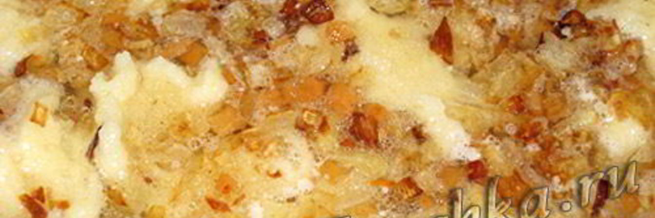 Суп с галушками