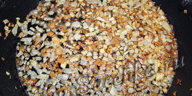 суп с галушками