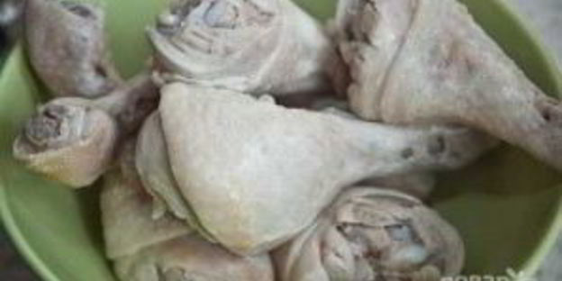 суп с куриными ножками