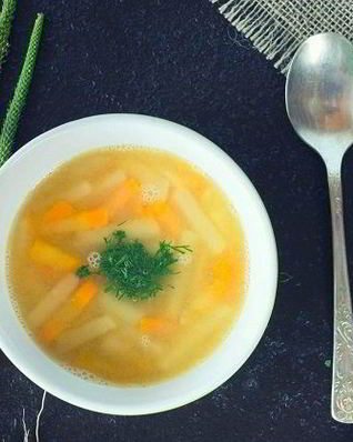 Суп с репой