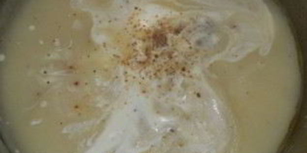 суп с цветной капустой и картошкой