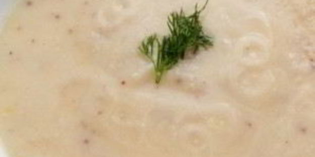 суп с цветной капустой и картошкой