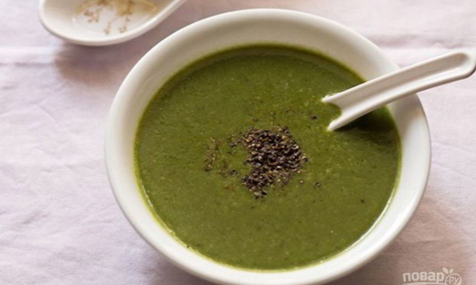 Рецепт супа со шпинатом