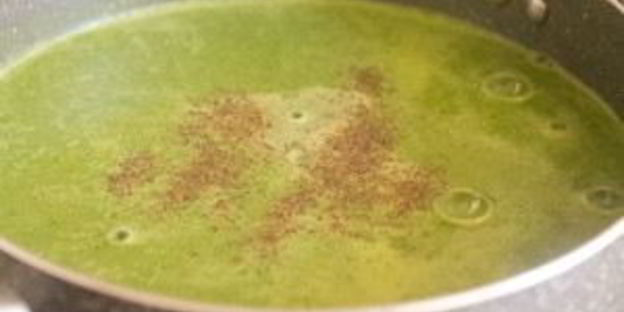 суп со шпинатом