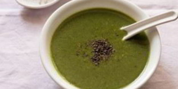 суп со шпинатом