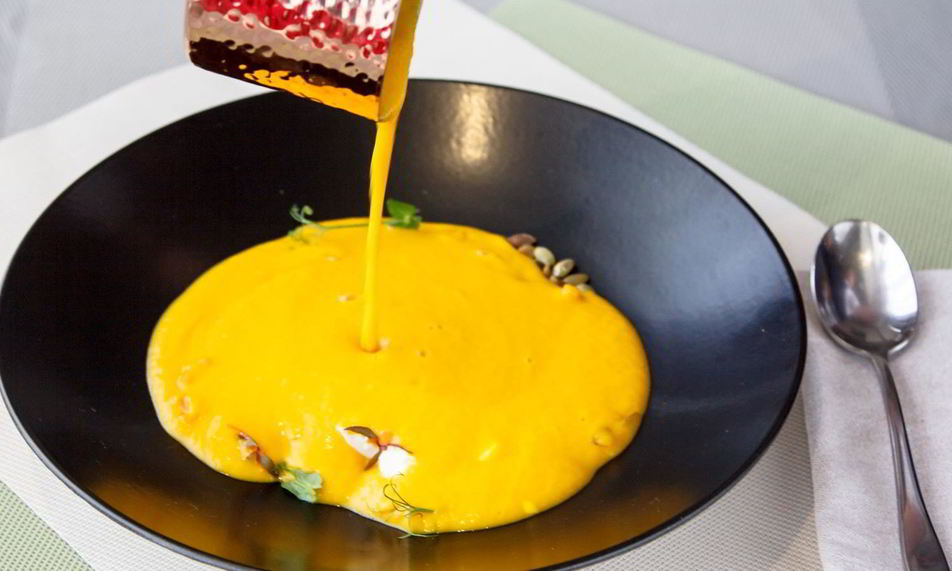 Рецепт супа тыквенного с имбирем