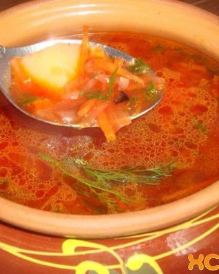 Горячий свекольник