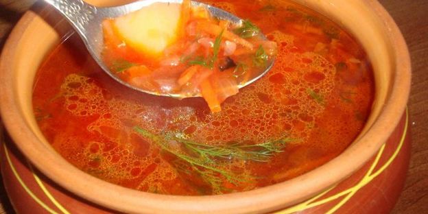 горячий свекольник