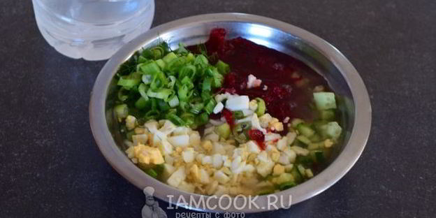 свекольник из маринованной свеклы из банки