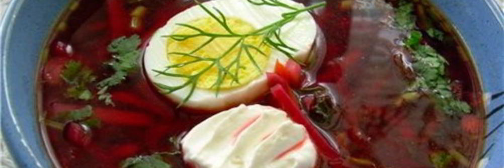 Свекольник холодный классический